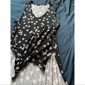 Daisy Tie Front Tank